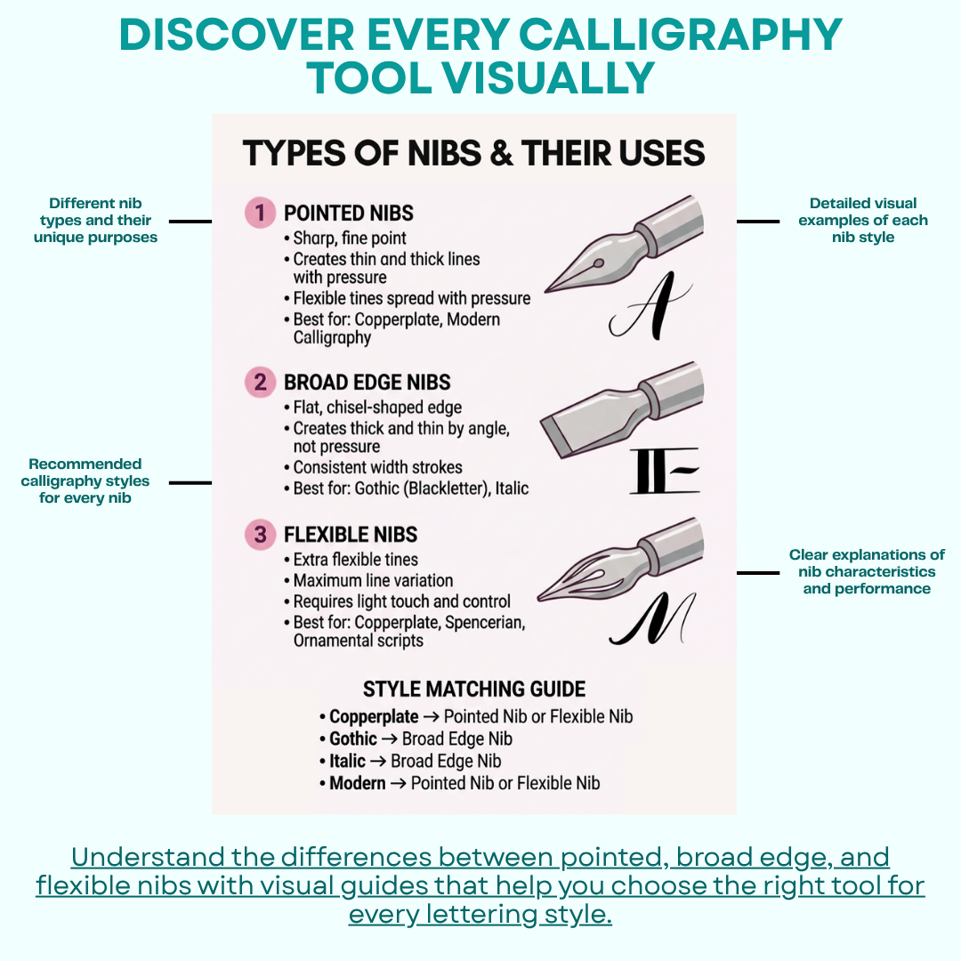 1000+ Free Calligraphy Lessons & Guide