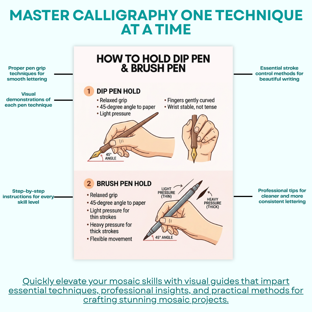1000+ Free Calligraphy Lessons & Guide