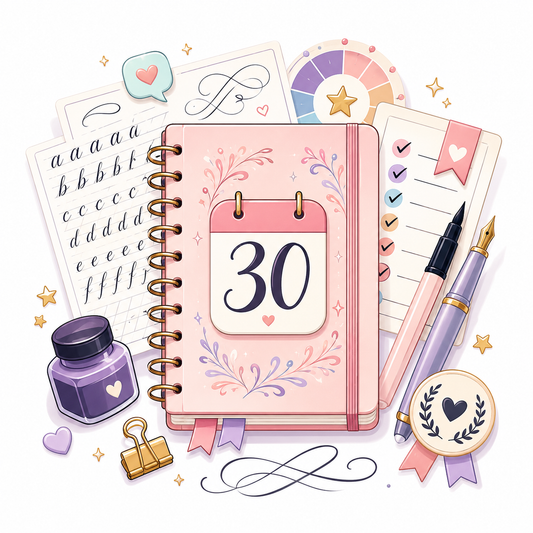 30-Day Calligraphy Challenge Guide